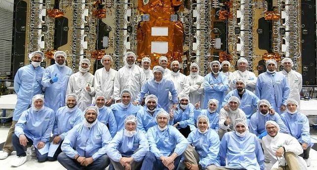 Una santafesina, en órbita con el satélite Saocom