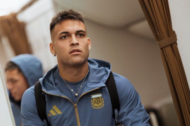 Lautaro Martínez sufrió un desgarro.