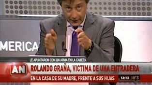 Rolando Graña fue víctima de una violenta entradera cuando llegaba a casa de su madre