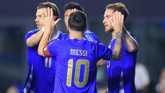 Argentina domina claramente a Puerto Rico en Miami.