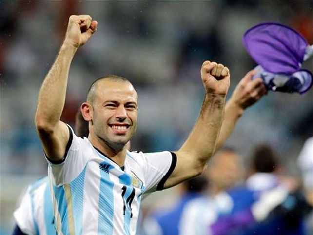 Fanática se tatuó a Mascherano encarando a los belgas