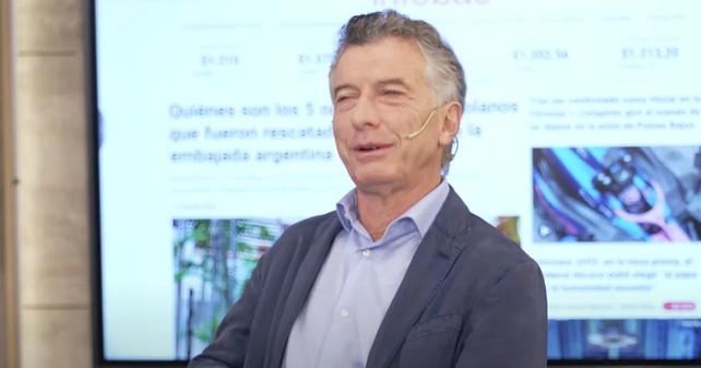 Mauricio Macri fue a una entrevista bajo los efectos del clonazepam