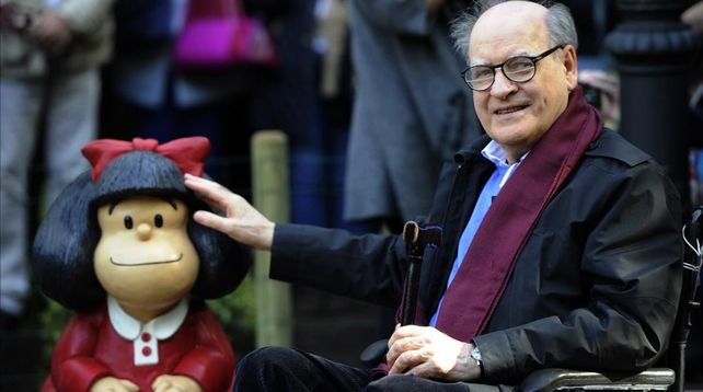 Quino, creador de Mafalda, murió a las 88 años.