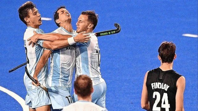 Los Leones golearon a Nueva Zelanda.