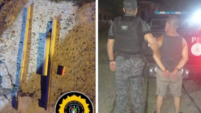 Detuvieron a un hombre con un arma casera tras una pelea vecinal en Paraná