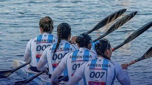 Magdalena Garro se bañó de oro en el K4 y volvió a hacer historia en los Juegos Suramericanos