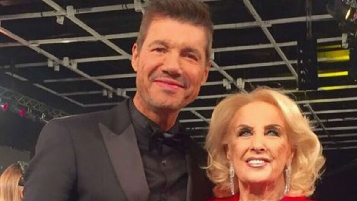 Mirtha Legrand Y Marcelo Tinelli En Un Almuerzo Mano A Mano 5789