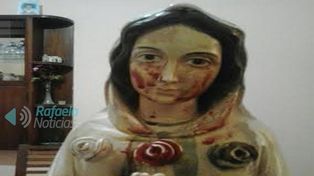 María Rosa Mística se manifestó llorando sangre
