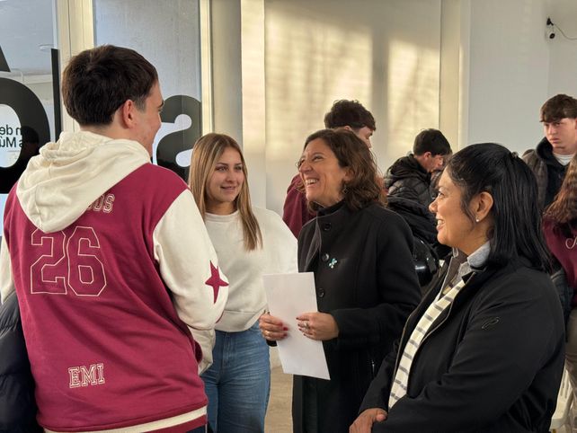 Encuentro regional de estudiantes secundarios, charlas y buenas noticias para escuelas del sur provincial