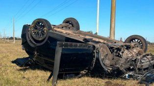 Susto en Unión: Maizon Rodríguez se accidentó cuando viajaba hacia Uruguay
