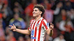 Julián Álvarez volvió a marcar para el Colchonero.