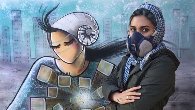 Una artista del grafiti se convierte en la impensada cronista de la crisis afgana