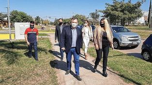 Felipe Michlig reclamó a la provincia licitar la obra de desagües en la ciudad de Ceres