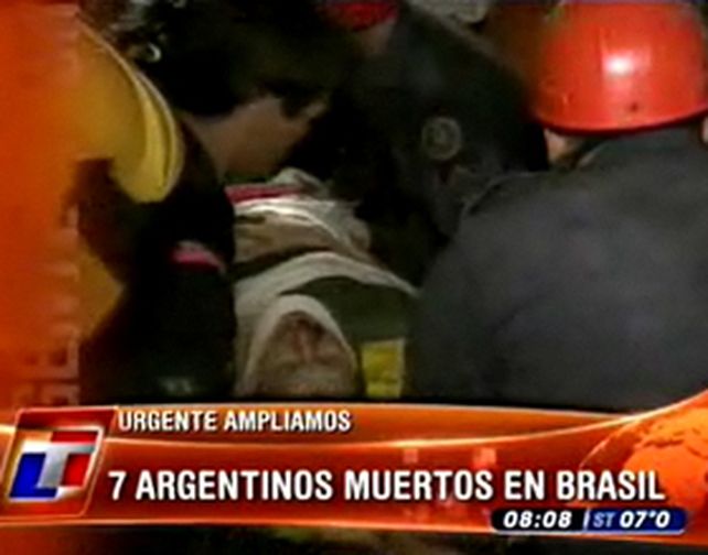 Brasil: siete muertos al desbarrancarse micro donde iban jubiladas argentinas