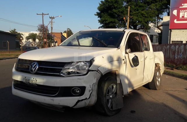 Así quedaron los autos protagonistas del siniestro.&nbsp;