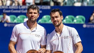Fognini y Bolelli forman una pareja estable ya que son los doblistas del equipo de Copa Davis de Italia.