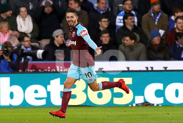 Lanzini la rompió en la victoria de West Ham