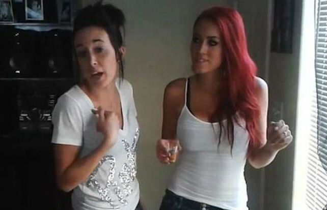 Las amigas que tramaron la trampa para dejar en evidencia al joven.