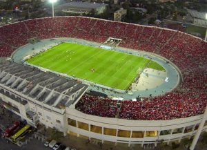 Unión se prepara para jugar ante Palestino en el estadio Nacional de Santiago