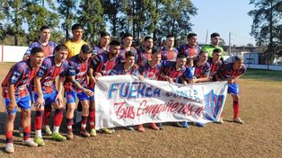 El equipo de La Perla del Oeste, quien se consagró como nuevo campeón de la Liga Santafesina.
