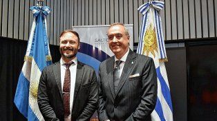 El intendente Francisco Azcué acompañó la asunción del embajador Alejandro Daneri en CTM.
