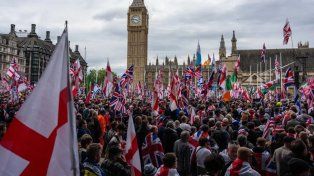 La ultraderecha marchó en Londres contra la inmigración musulmana