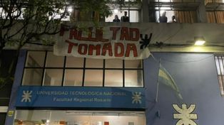 En la UTN esta semana hubo tomas activas.