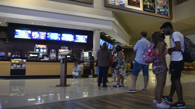 Los cines una opción para este atípico domingo de vacaciones