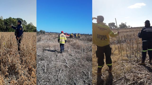 Rastrillan campos de General Racedo y aledaños en búsqueda de María Victoria Loza