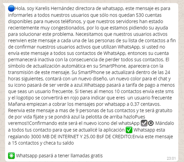 Mañana empiezan a cobrar Whatsapp: escuchá el mensaje que tenes que ignorar