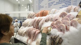 Los pescados salen el doble que el año pasado.