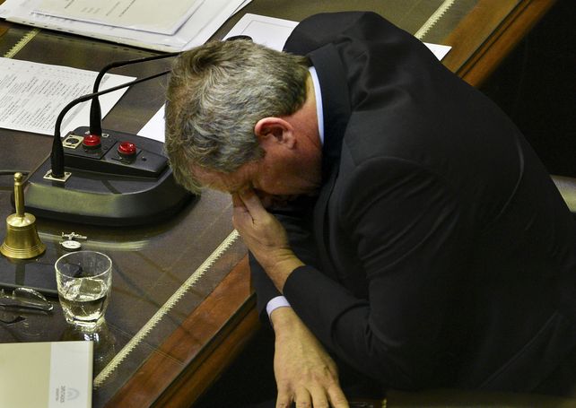 Voto clave. El presidente de la Cámara de Diputados sabe que su decisión será decisivo en caso de empate.