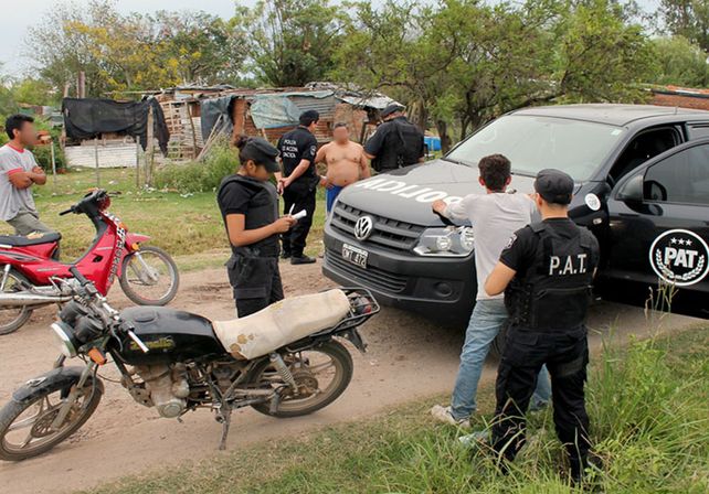 Realizaron un operativo conjunto en el barrio Las Vegas de Santo Tomé