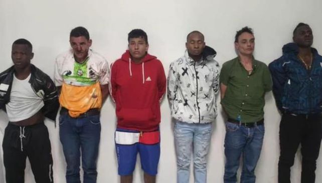 Víctimas. Los seis colombianos involucrados en el asesinato de Villavicencio. Murieron en Guayaquil.