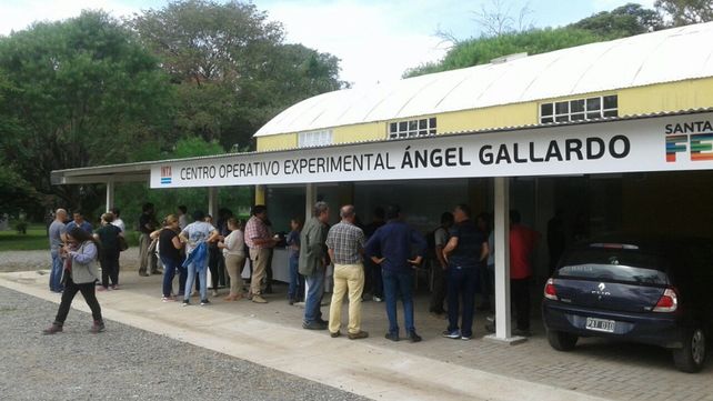 El lugar. El Inta posee un centro experimental en Angel Gallardo