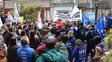 Ruidazo de trabajadores de Pami Rosario: denuncian el vaciamiento de la obra social