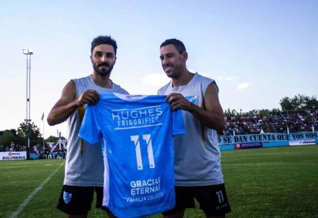 Qué dúo. Nacho Scocco y la Fiera Rodríguez