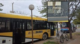 Atacaron a balazos a un colectivo de la Línea 8 en barrio Guadalupe, en plena avenida General Paz