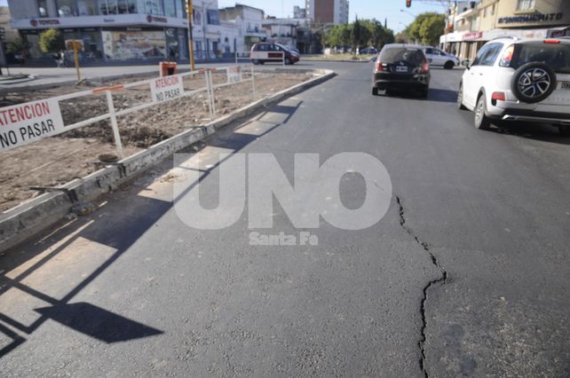 Socavón de Urquiza y Bulevar: la solución definitiva cada vez más cerca