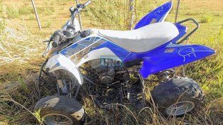 Mujer de 80 años murió en el campo al caerse del cuatriciclo