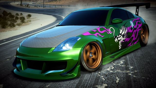 La Nissan 350Z es uno de los autos más reconocibles de Need for Speed Underground 2.
