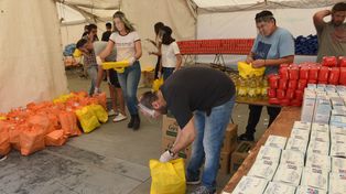 Banco de Alimentos: un trabajo incansable que lleva años.