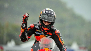 Oliveira ganó el Gran Premio de Tailandia bajo la lluvia