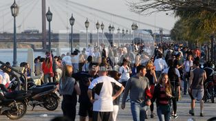 Postales de un lunes feriado a pleno sol
