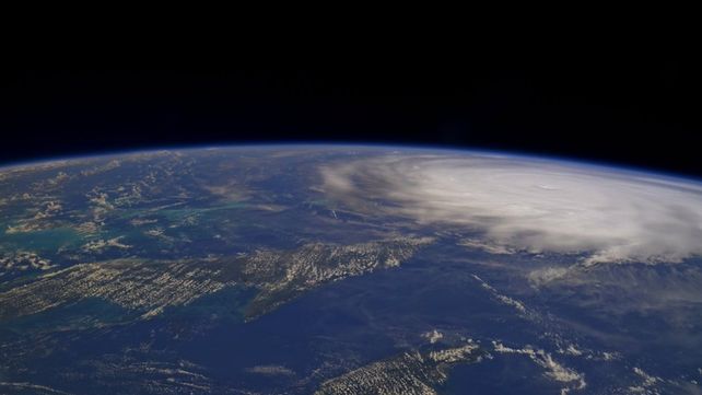 Así se ve la inmensidad del huracán Irma desde el espacio