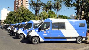 Se incorporaron 14 unidades móviles para la Policía de la provincia