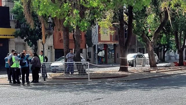 Los hinchas de Unión se manifestaron disconformes por el operativo de la Municipalidad