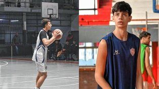 Manuel Hernández (izquierda) y Pedro Spajic (derecha), desde Gimnasia y Unión derecho al Campus de la Selección Argentina U17.