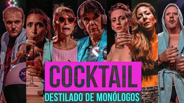 Cocktail. Destilado de monólogos se presentará en Paraná con dos funciones