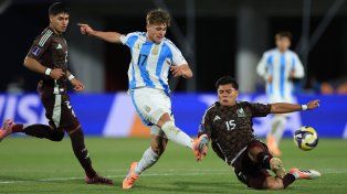 Mateo Silvetti, que emigró de Newells a la MLS, definió el partido con el 2 a 0 ante México.